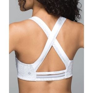 lululemon athletica White Sports Bra